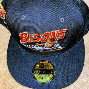 Brand New w/tags New Era 59FIFTY Size 7 3/8 Buffalo Bisons MiLB Baseball Cap